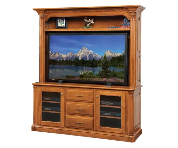 Jefferson TV Stand & Hutch