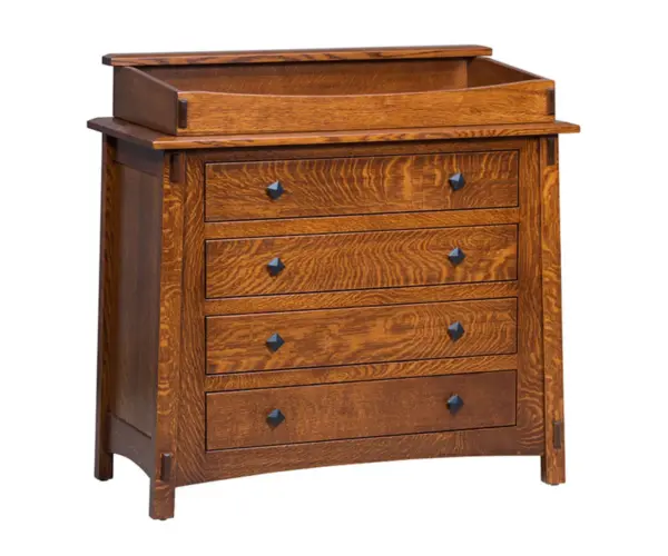 McCoy 4 Drawer Dresser With Changing Box Top Option