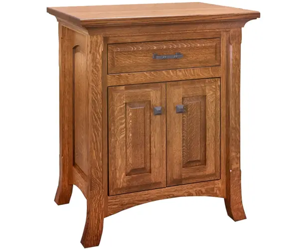 Homestead 2 Doors 1 Drawer Nightstand