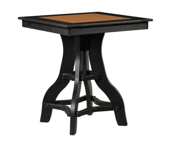 32" Square Balcony Border Table - 36"H