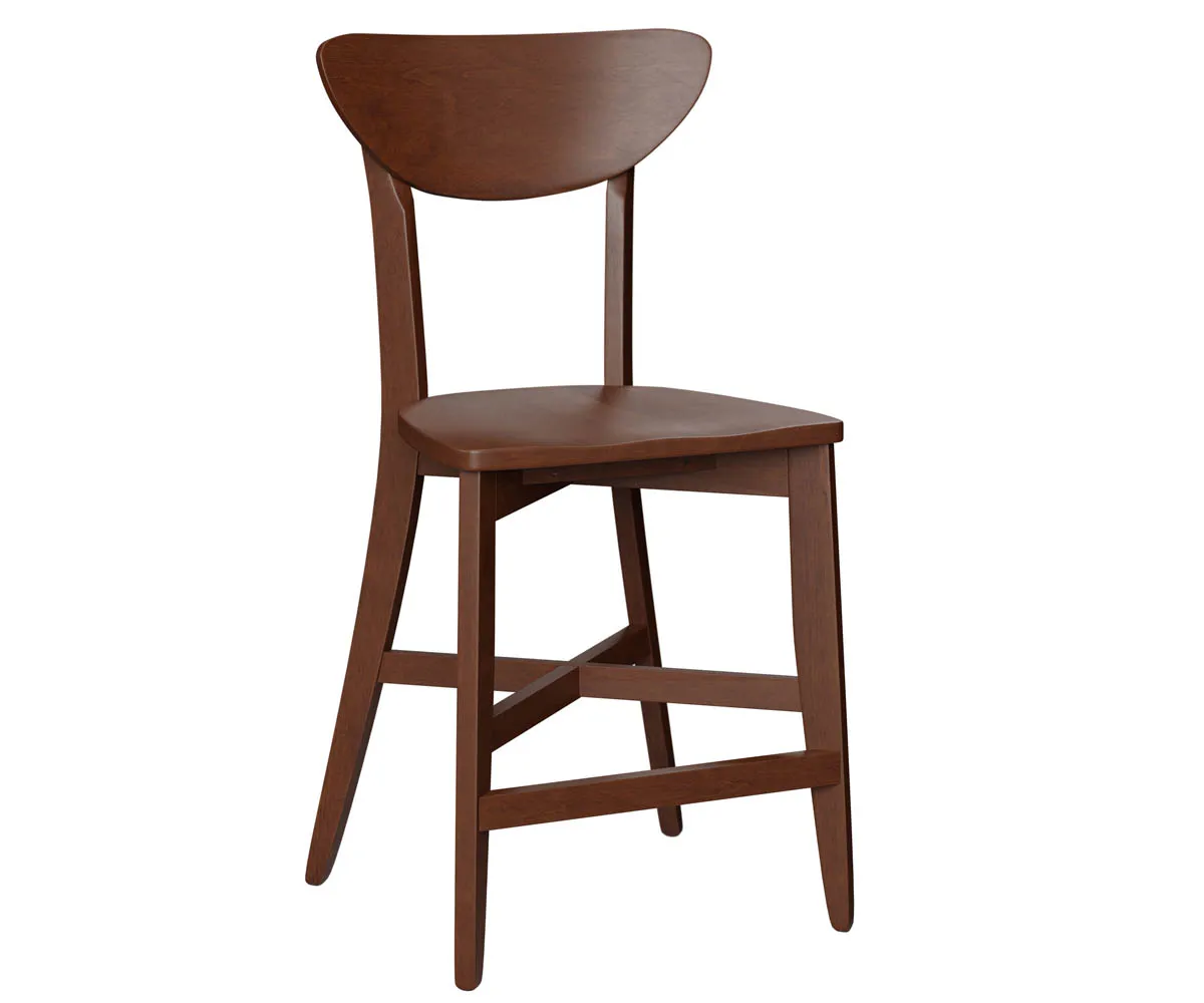 Seymour 24" Stationary Bar Chair