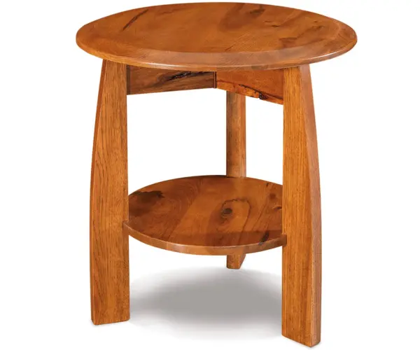 Boulder Creek Round End Table