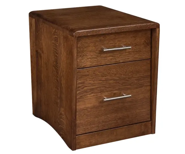 Nova 2 Drawer Rolling File Cabinet