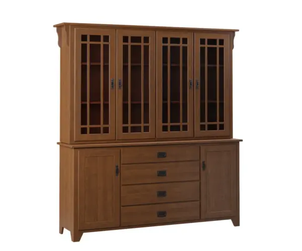 Burkholder Mission Four Door Hutch