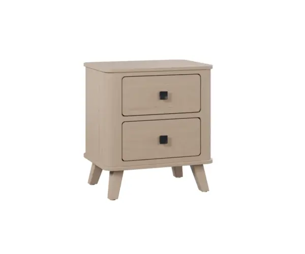 Taylor 2 Drawer Nightstand