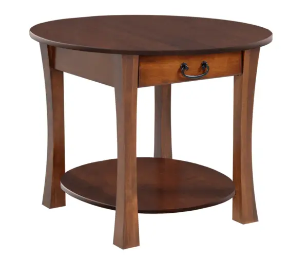 Woodbury Round End Table