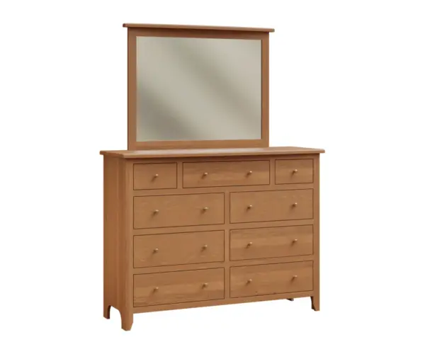 Classic Shaker 9 Drawer Dresser