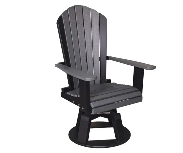 Adirondack Swivel Chair With Spring Base