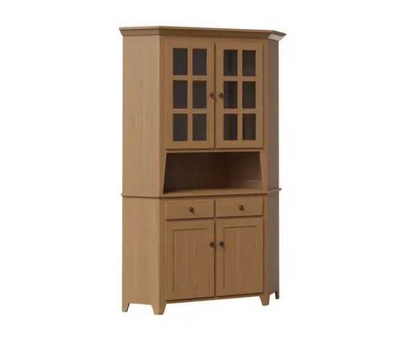 Shaker 38" Corner Hutch