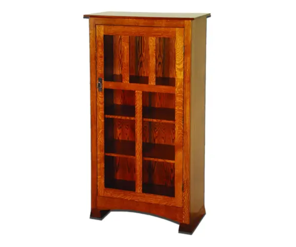 Single Door Tall Bookcase