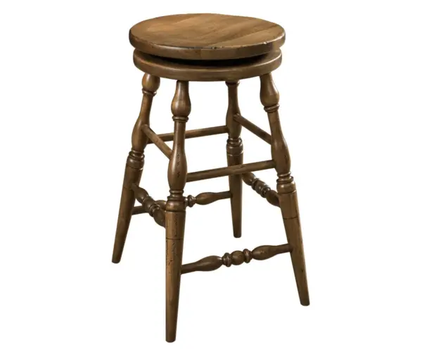 Scoop Swivel Bar Stool