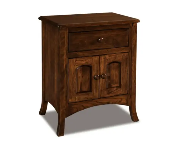 Carlisle 1 Drawer 2 Door Nightstand