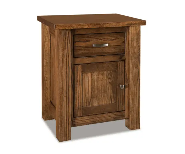 Heidi 1 Drawer 1 Door Nightstand