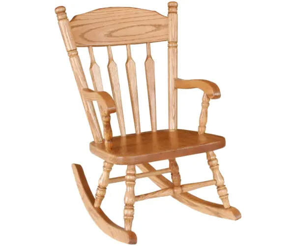 Plain Post Type Child's Rocker