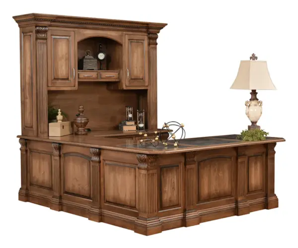 Montereau U Shape Desk & Hutch