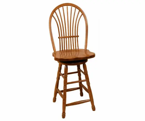 Bow Sheaf 24" Swivel Bar Stool