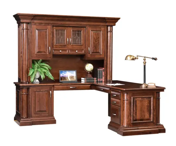 Paris Corner Desk & Hutch
