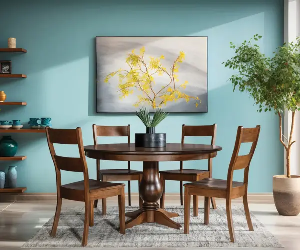 Auburn Single Pedestal Table Collection