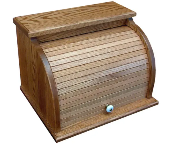 Roll Top Breadbox - Plain