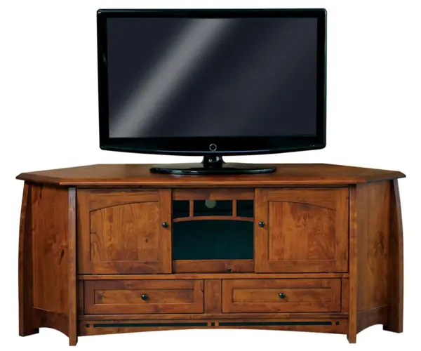Boulder Creek Corner Media Cabinet