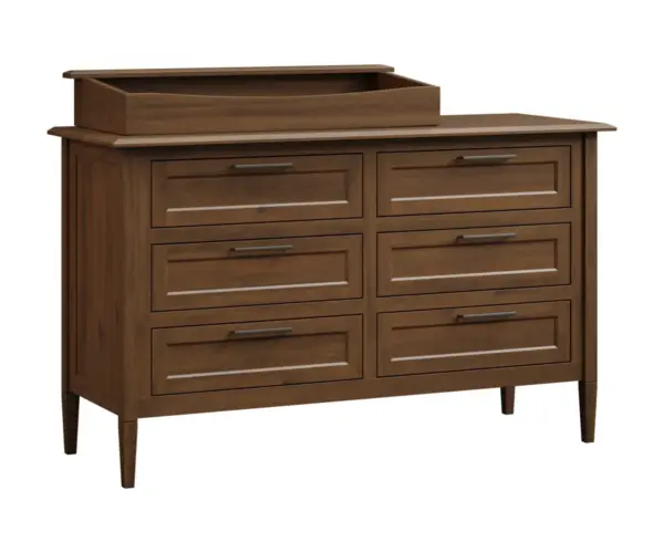 Willow 6 Drawer Dresser With Changing Box Top Option