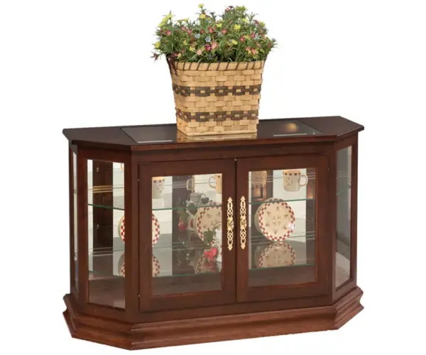 Angled Large Console Curio