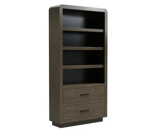 Durham Bookcase With Drawers