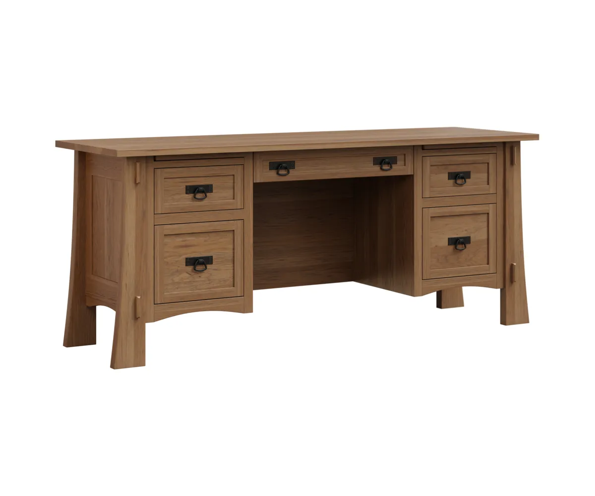 Modesto File Desk - 74"W