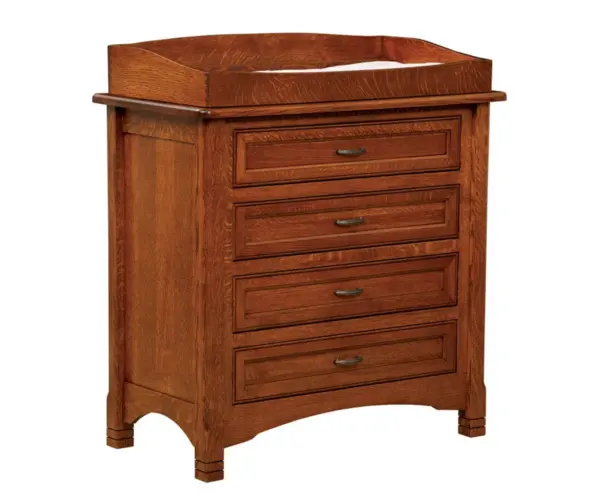 West Lake 4 Drawer Dresser With Changing Box Top Option