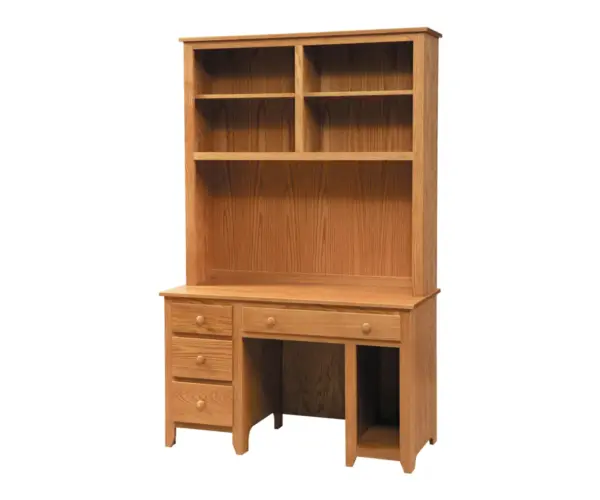 Scenic Shaker Computer Desk with Hutch