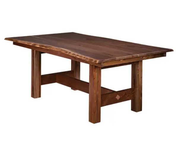 Vintage Live Edge Table