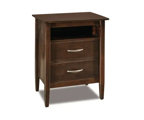 Imperial 2 Drawer Open Nightstand