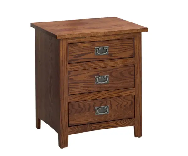 Royal Mission Three Drawer Nightstand