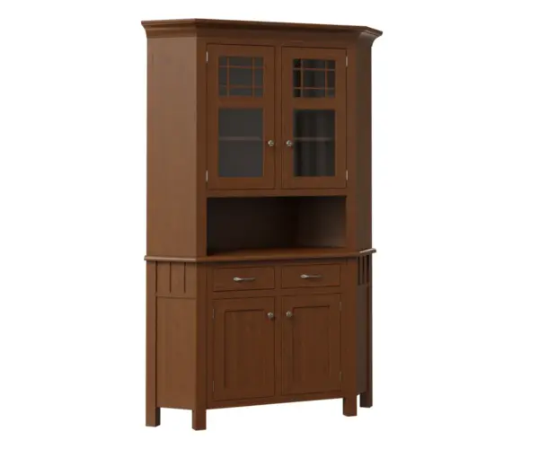 New England 38" Corner Hutch