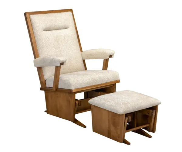 Lexi Glider and Ottoman