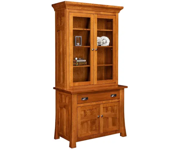 Bridgefort 1 Drawer Credenza With Hutch