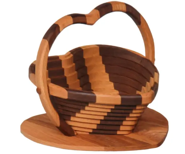 Heart Collapsible Basket