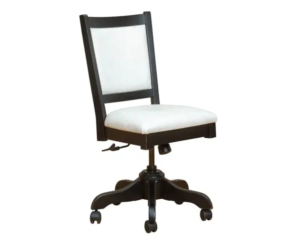 Leather Back Writers Chair