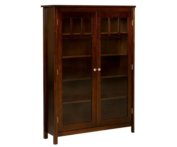 Mission Double Bookcase