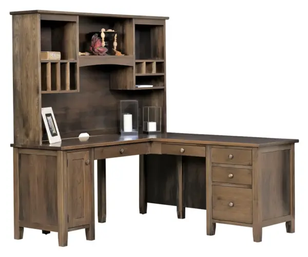 Manhattan Corner Desk & Hutch
