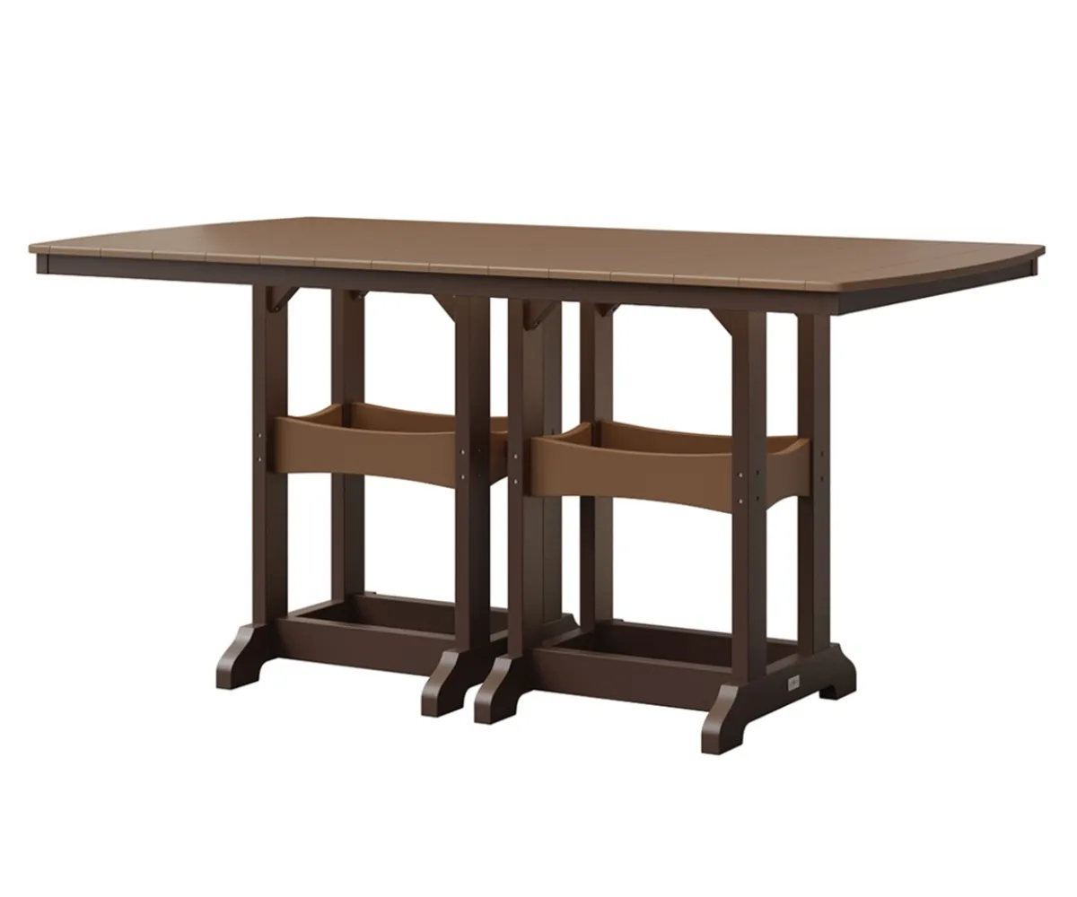72'' Classic Rectangle Table - Bar Height