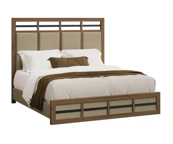 Sarasota Upholstered Panel Bed