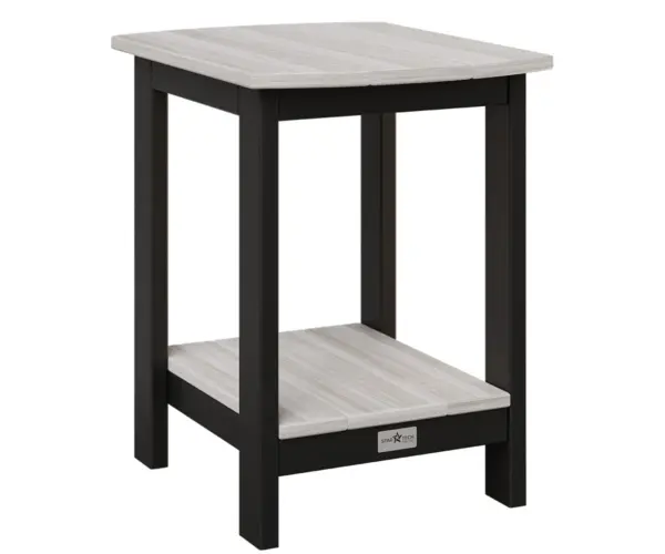 Classic Oval Dining Height End Table