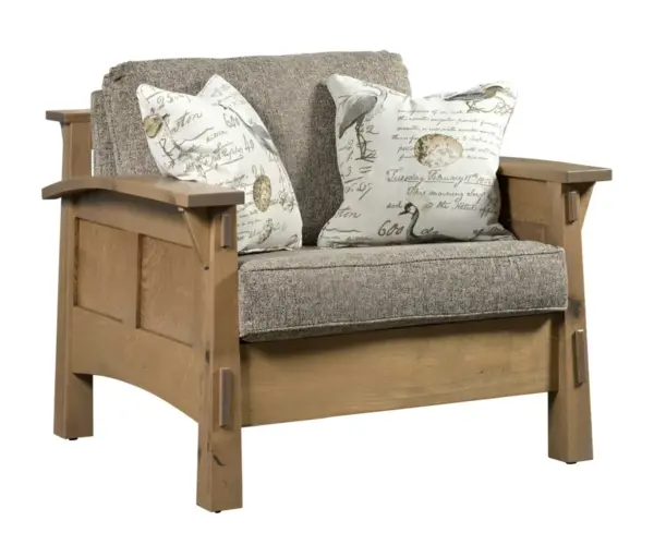 Country Shaker Chair With Reversible Cushions