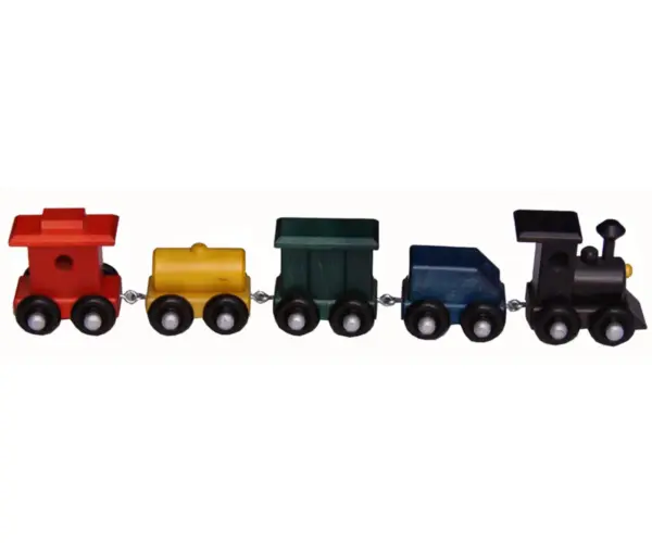 Small Painted Train