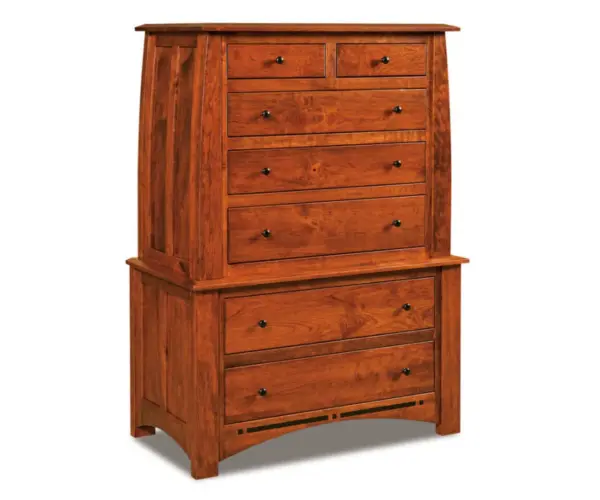 Boulder Creek 7 Drawer Chest On Chest
