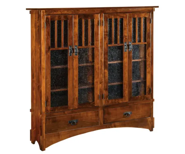 Deluxe Mission Bookcase - 60"H