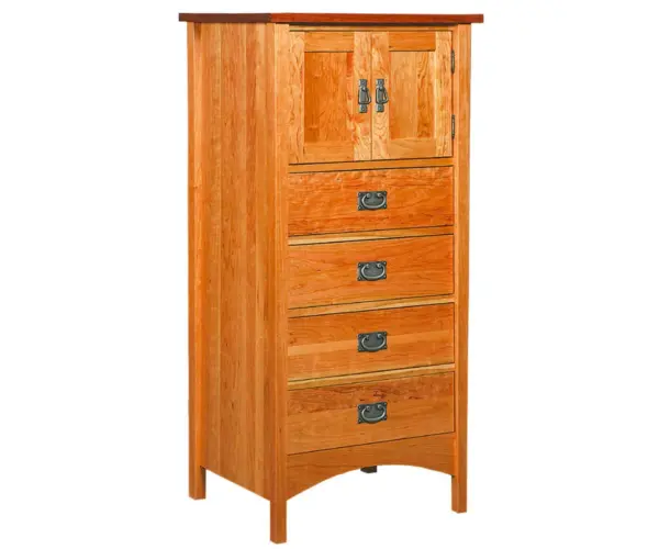 Arts & Crafts Lingerie Chest with Doors