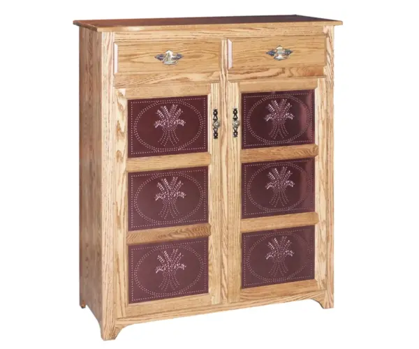 Eden Pie Safe With Drawers