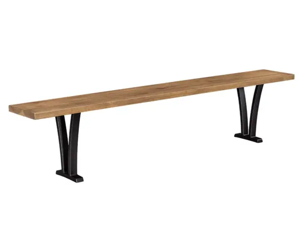 Livingston Bench with Pagosa Base